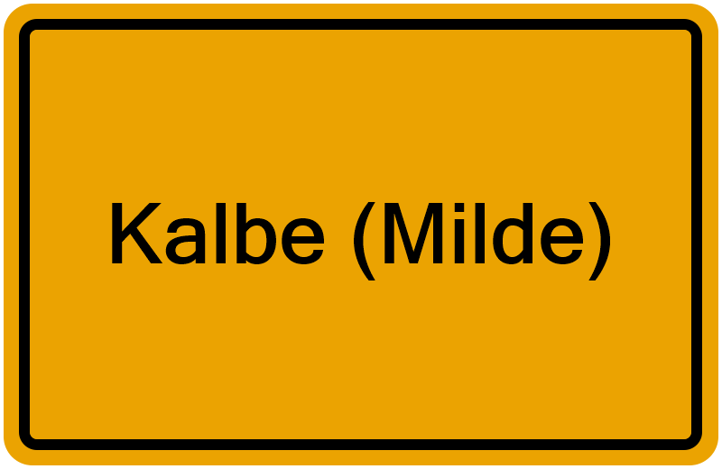 Handelsregisterauszug Kalbe (Milde)